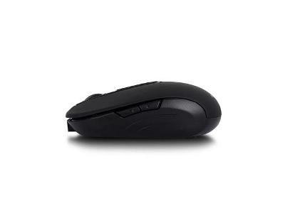 Mouse Recarregável sem Fio USB Multilaser 2.4Ghz Preto MO277