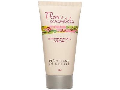 Leite Desodorante Corporal Loccitane au Brésil Flor de Carambola 50ML