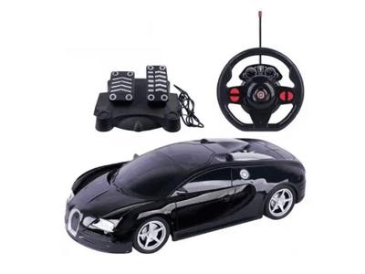 Carrinho de Contole Remoto Mulikids Racing Control Midnight Preto