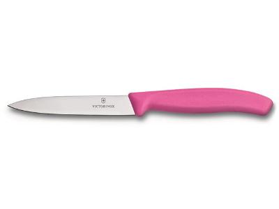 Faca Victorinox Swiss Classic Lâmina Lisa Rosa 10CM
