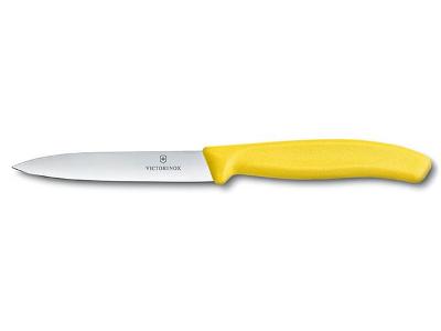 Faca Victorinox Swiss Classic Lâmina Lisa Amarela 10CM