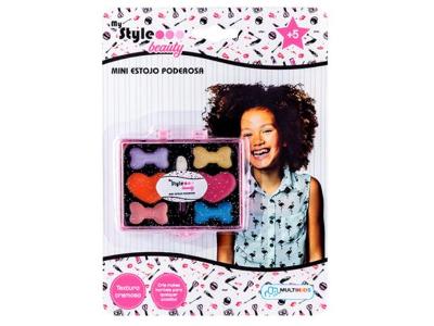 Mini Estojo de Pó Poderosa Multikids BR1328 My Style Beauty