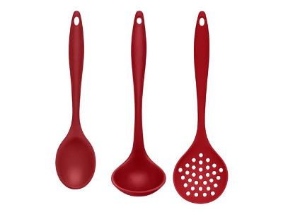Kit Para Servir de Silicone Vermelho Up Home UD113