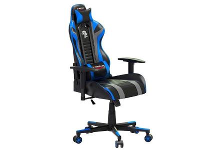 Cadeira Gamer ELG CH05BKBL Black Hawk Preta e Azul