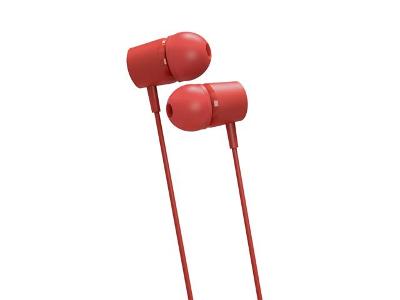 Fone de Ouvido ELG Intra-Auricular com Microfone Vermelho STR11R