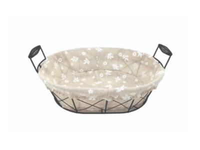 Cesta Oval Mundiart com Alça 31x24/9cm