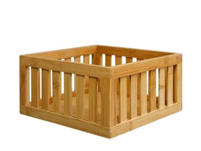 Cesto Ripado Oikos de Bambu 24cm