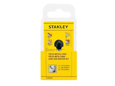Fresa Meia Cana Stanley 1/2 X 3/8 [12,70 X 9,52mm]