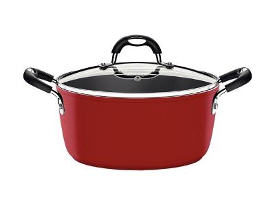 Caçarola Tramontina Turim Antiaderente Starflon Max Vermelha 24Cm
