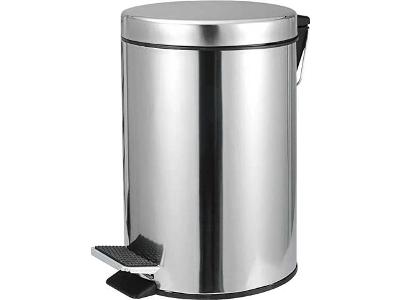 Lixeira Redonda Vonder 5 Litros Inox