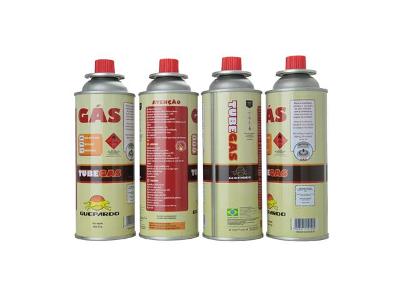 Cartucho Tube Gás Guepardo com 4 unidades para fogareiro e maçarico