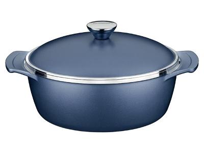 Caçarola Tramontina Lyon Antiaderente Starflon High AzulElementar 30CM
