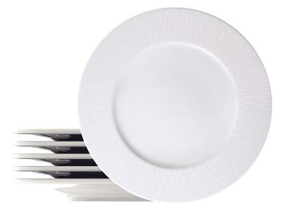 Kit Prato Raso Tramontina Santorini em Porcelana 28 cm 06 Peças