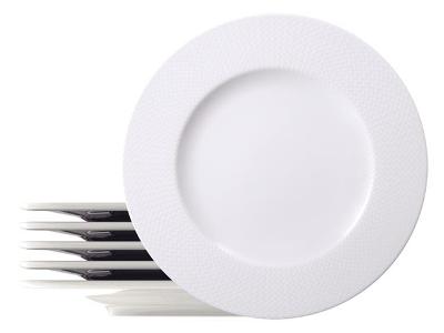 Kit Prato Raso Tramontina Mesh em Porcelana 28 cm 06 Peças