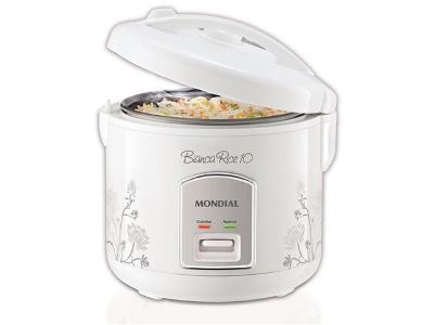Panela Elétrica Mondial Bianca Rice PE-10 com Função Aquecer - 2 L