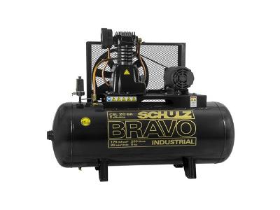 Compressor de Ar Schulz Bravo CSL20/200 - Preto
