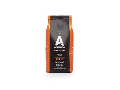 Café Torrado em Grão América Premium 500g