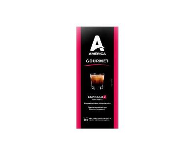 Caixa com 10 Cápsulas de Café América Gourmet