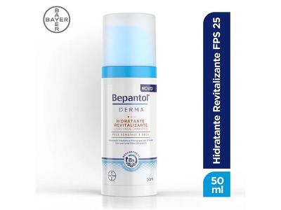 Loção Facial Bepantol Derma Hidratante e Revitalizante 25 FPS 50ML