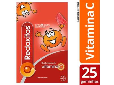 Vitamina C Redoxitos Morango com 25 Gomas