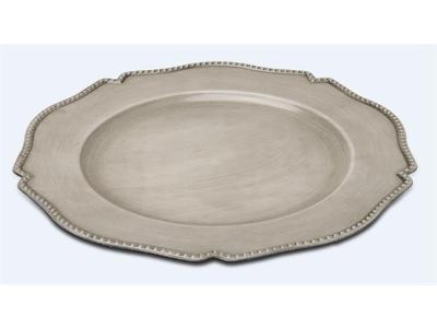 Sousplat Haus Estilo Snow 33CM