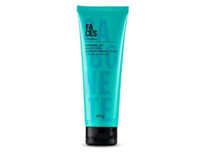 Sabonete Gel Facial Natura Faces Energy Shot 120G
