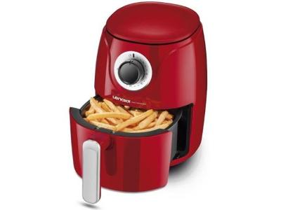 Fritadeira ElÃ©trica sem Ã?leo/Air Fryer Lenoxx - Easy Fryer Red PFR905 Vermelha 2,4L com Timer