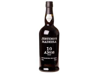 Vinho Português Justinos Madeira 10 Anos Doce 750ml