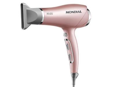 Secador de Cabelos Golden Rose 2000W 2 Vel 3 Temp Mondial 220V