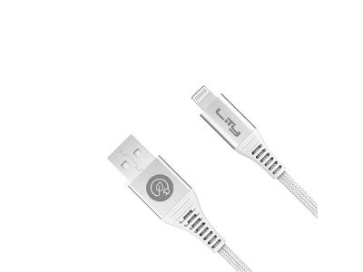 Cabo USB A para Lightning Lity 1,5m Branco (CRC-503)