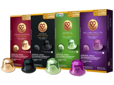 Combo 40 Cápsulas de Café Compatíveis Nespresso Três Corações