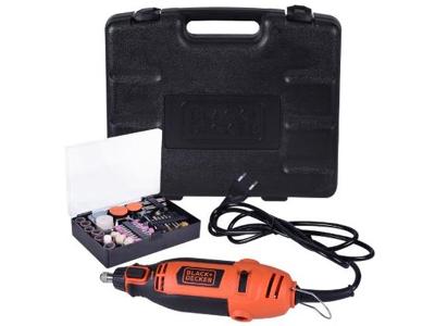 Kit Micro Retífica 180W Black & Decker com 113 Acessórios 110V