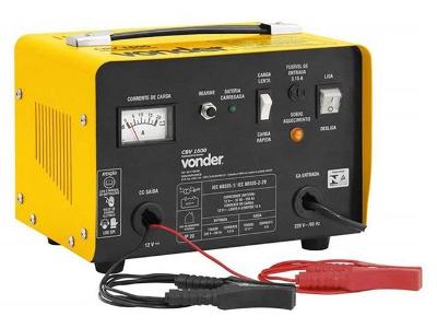 Carregador de Bateria Vonder CBV1600 Portátil 12V 110V