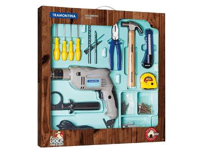Kit de Ferramentas Tramontina 100 Peças 220V