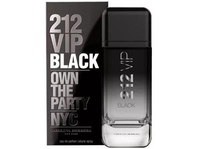 Perfume Masculino 212 VIP Black Carolina Herrera Eau de Parfum 200mL
