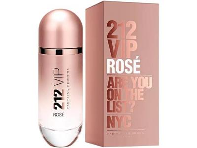 Perfume Feminino 212 VIP Rosé Carolina Herrera Eau de Parfum 125mL