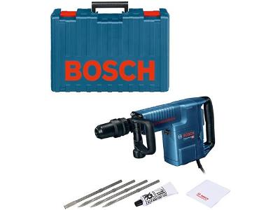 Martelo Demolidor Bosch GSH 11 E 1500W 18,6J EPTA com Maleta 220V
