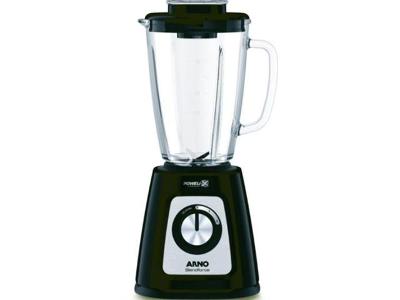 Liquidificador Arno Blendforce LN91 com 2 Velocidades e Jarra de Vidro 700W - Preto