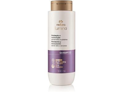 Shampoo Matizador para Matização e Restauração Natura Lumina 300ml