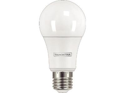 Lâmpada LED Tramontina Bulbo Base E27 9W Bivolt 6500K Luz Branca