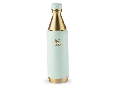 Garrafa Térmica Stanley Slim Bottle Gilded Celadon 591ML