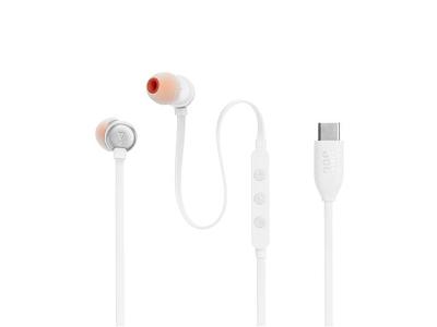 Fones de Ouvido JBL Tune 310C USB C White JBLT310CWHT