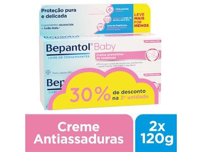 Kit Bepantol Baby Assadura: 30% de desconto na 2ª unidade