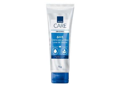 Luvas de Silicone Creme Protetor para as Mãos Avon 75g
