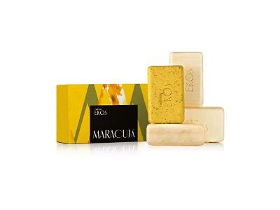 Sabonetes Cremoso e Esfoliante Natura Ekos Maracujá 4 Unidades