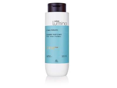 Shampoo Purificante Cabelos Lisos Natura Lumina 300ML