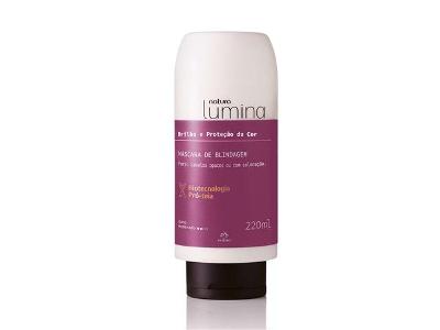 Máscara de Blindagem para Cabelos Opacos Natura Lumina 220ml