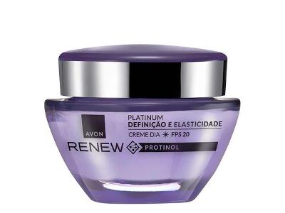 Creme Avon Renew Platinum Dia 50g