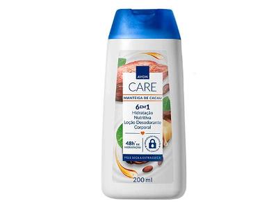 Loção Desodorante Corporal Manteiga de Cacau Avon Care 200ml