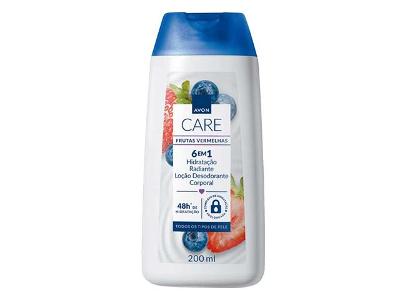 Loção Desodorante Corporal Frutas Vermelhas Avon Care 200ml
